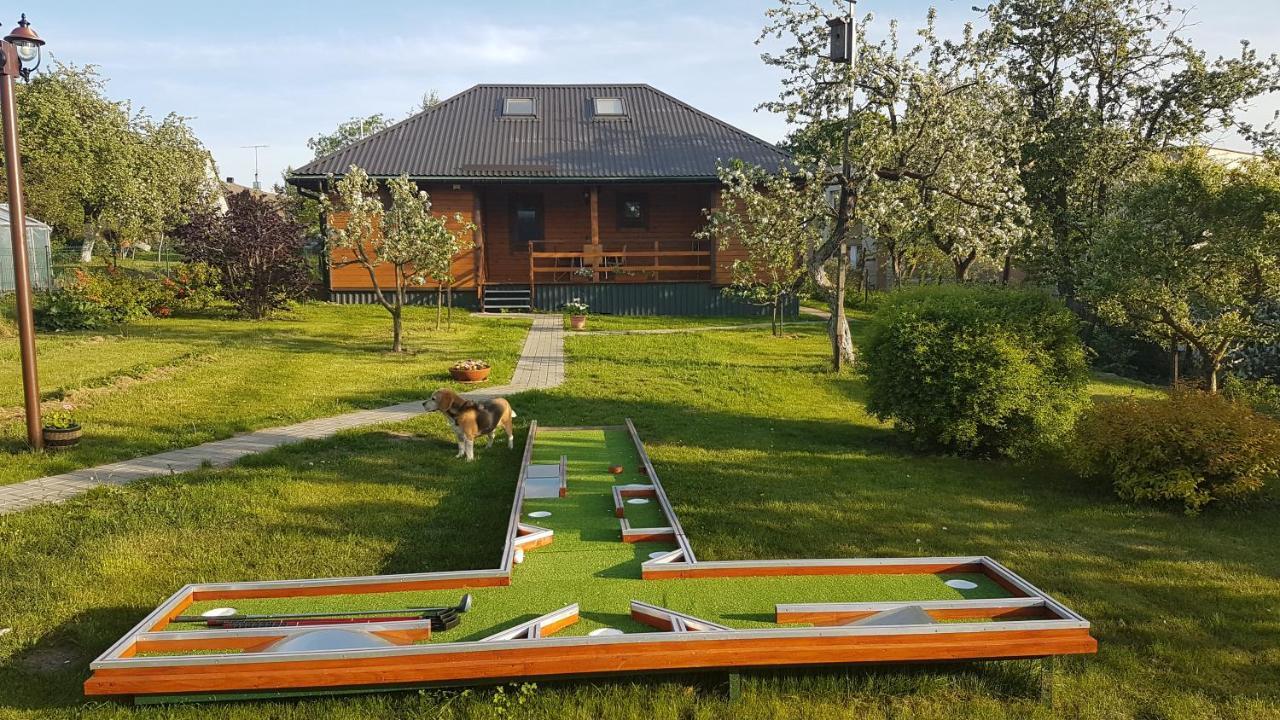 Vasarnamis Zarasuose Villa Zarasai Eksteriør bilde